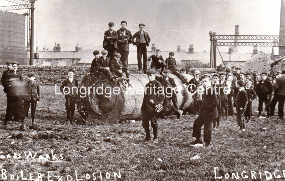 134A - Gas Works Explosion - Gas Street, off Derby Road September 29th - 1905